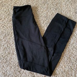 high rise mesh leggings